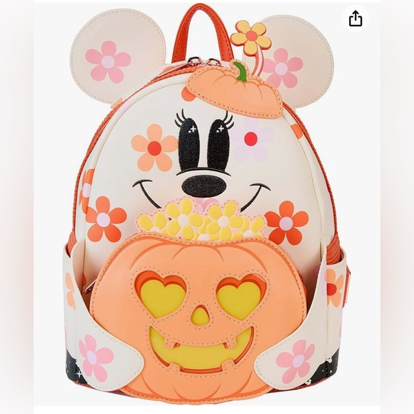 LIMITED EDITION LOUNGEFLY MINNIE MOUSE BACKPACK🎃👻